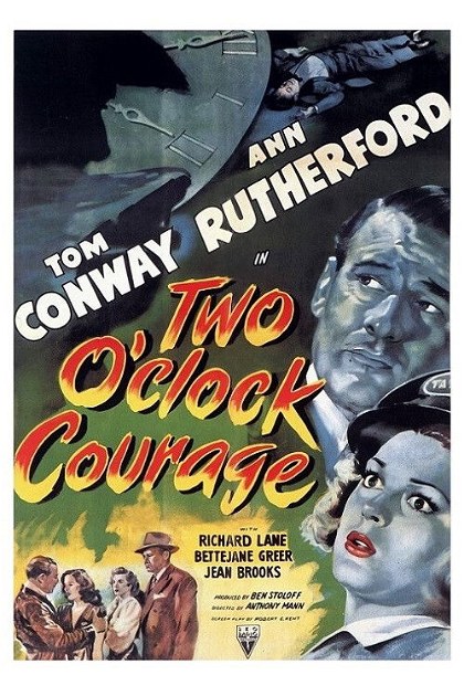 Poster for Two O'Clock Courage