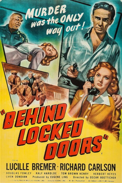 Poster for Behind Locked Doors