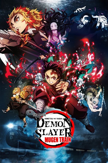 Poster for Demon Slayer -Kimetsu no Yaiba- The Movie: Mugen Train