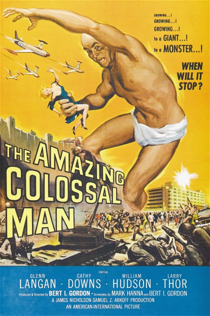 Poster for The Amazing Colossal Man