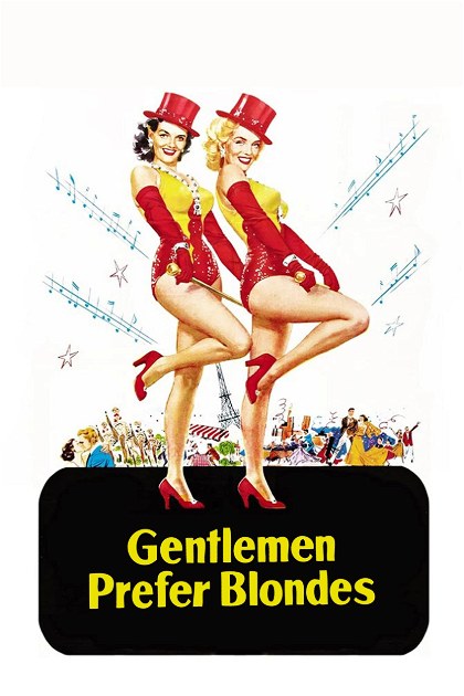 Poster for Gentlemen Prefer Blondes