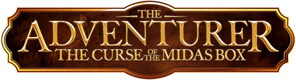 The Adventurer: The Curse of the Midas Box logo