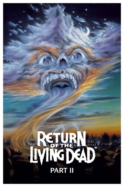 Poster for Return of the Living Dead Part II