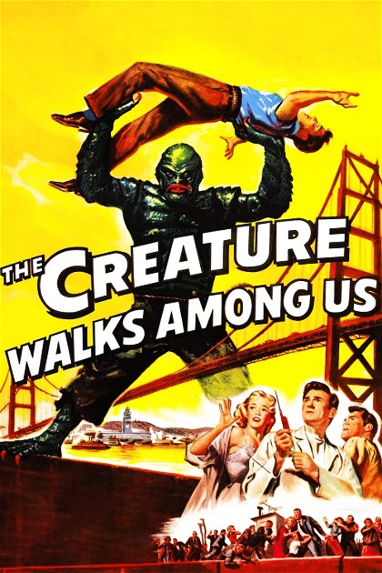 Poster for The Creature Walks Among Us