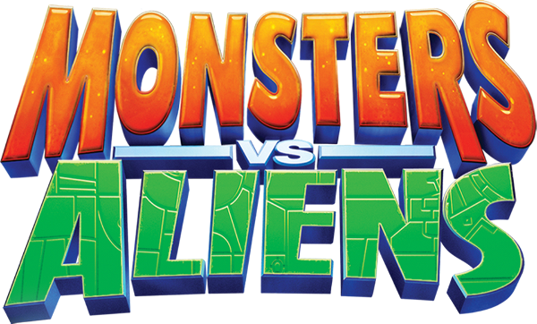 Monsters vs Aliens logo