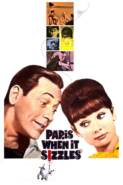 Poster for Paris When It Sizzles