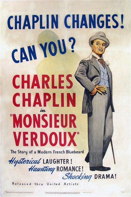 Poster for Monsieur Verdoux