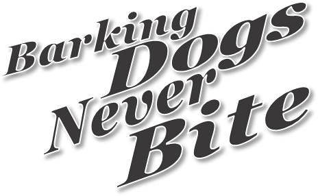 Barking Dogs Never Bite logo