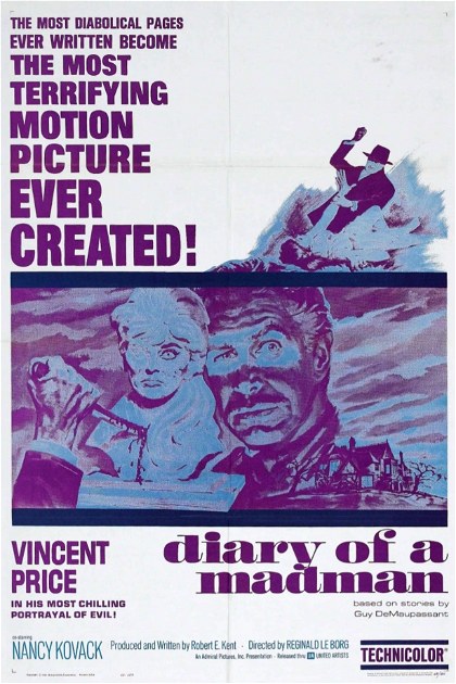 Poster for Diary of a Madman