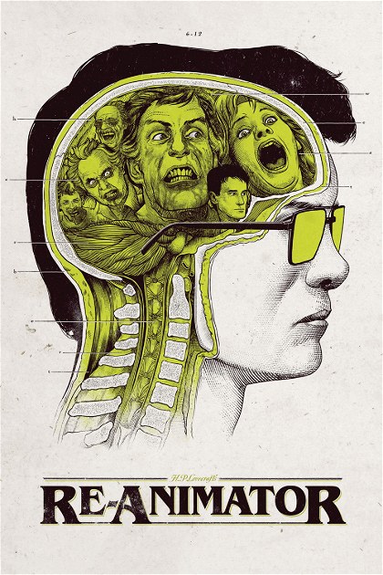 Poster for Re-Animator