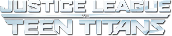 Justice League vs. Teen Titans logo