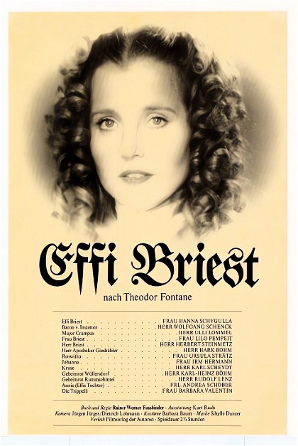 Poster for Effi Briest