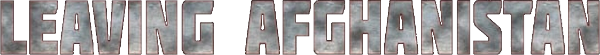 Leaving Afghanistan logo