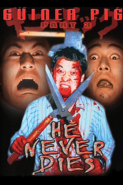 Poster for Guinea Pig Part 3: He Never Dies
