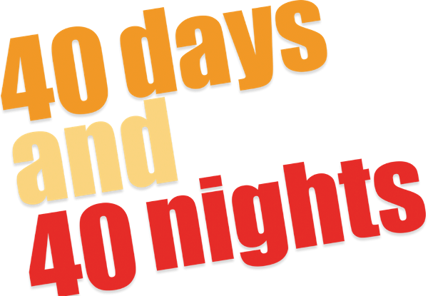 40 Days and 40 Nights logo