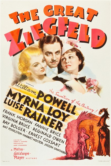 Poster for The Great Ziegfeld