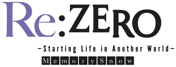 Re:ZERO -Starting Life in Another World- Memory Snow logo