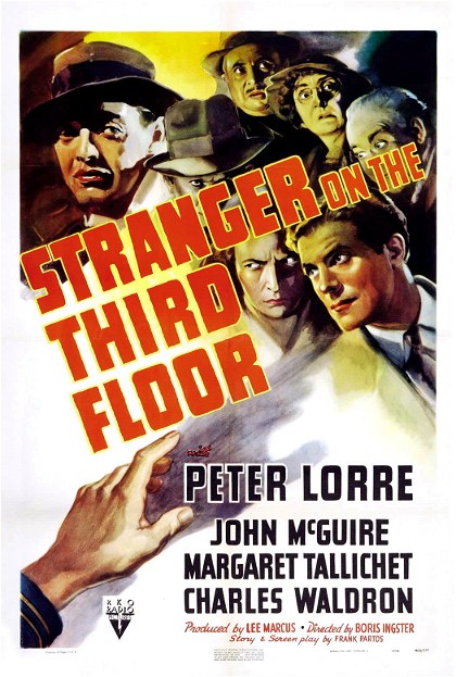 Poster for Stranger on the Third Floor