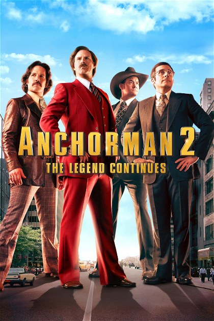 Poster for Anchorman 2: The Legend Continues