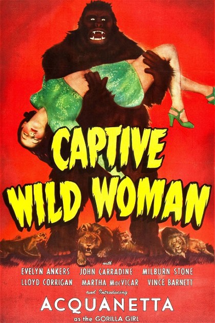 Poster for Captive Wild Woman
