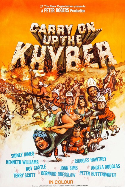 Poster for Carry On Up the Khyber