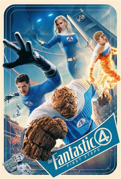 Poster for The Fantastic 4: First Steps