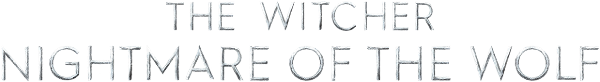 The Witcher: Nightmare of the Wolf logo