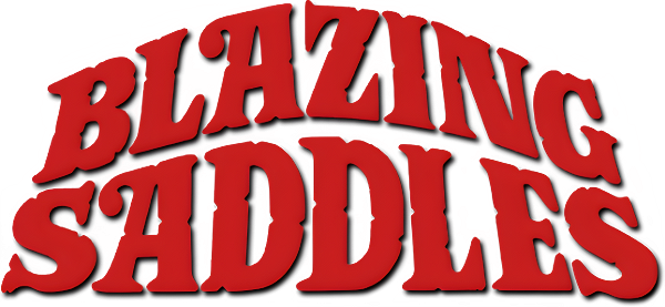 Blazing Saddles logo