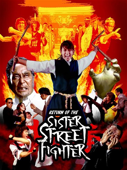 Poster for The Return of Sister Street Fighter