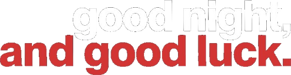 Good Night, and Good Luck. logo