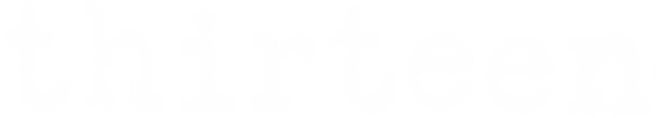 Thirteen logo