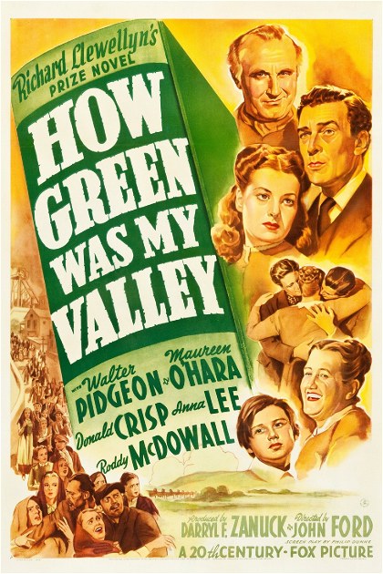 Poster for How Green Was My Valley