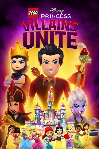 Poster for LEGO Disney Princess: Villains Unite