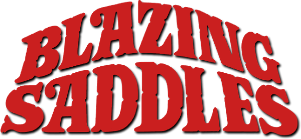 Blazing Saddles logo