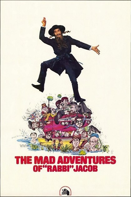 Poster for The Mad Adventures of Rabbi Jacob
