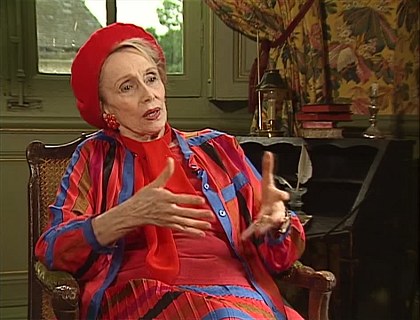 Poster for The Rules of the Game - Interview - Actress Mila Parely