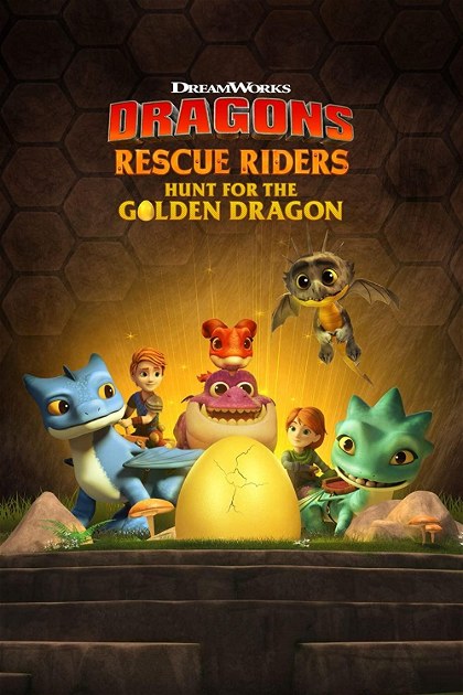 Poster for Dragons: Rescue Riders: Hunt for the Golden Dragon
