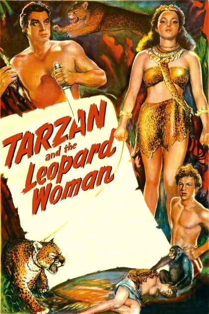 Poster for Tarzan and the Leopard Woman