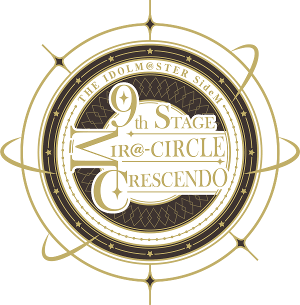 THE IDOLM@STER SideM 9th STAGE ~MIR＠-CIRCLE CRESCENDO~ (DAY 1) logo
