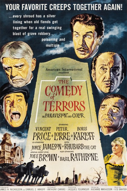 Poster for The Comedy of Terrors