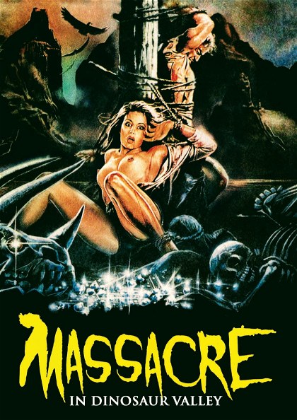 Poster for Massacre in Dinosaur Valley