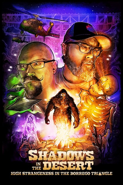 Poster for Shadows in the Desert: High Strangeness in the Borrego Triangle