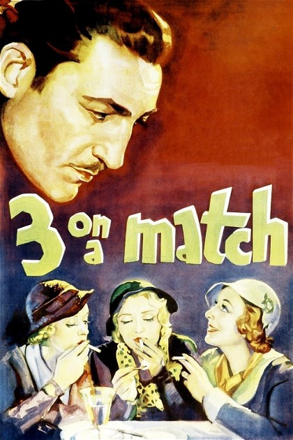Poster for Three on a Match