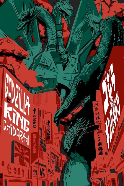 Poster for Godzilla vs. King Ghidorah