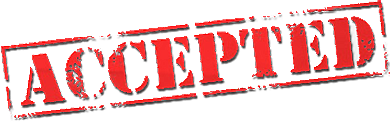Accepted logo