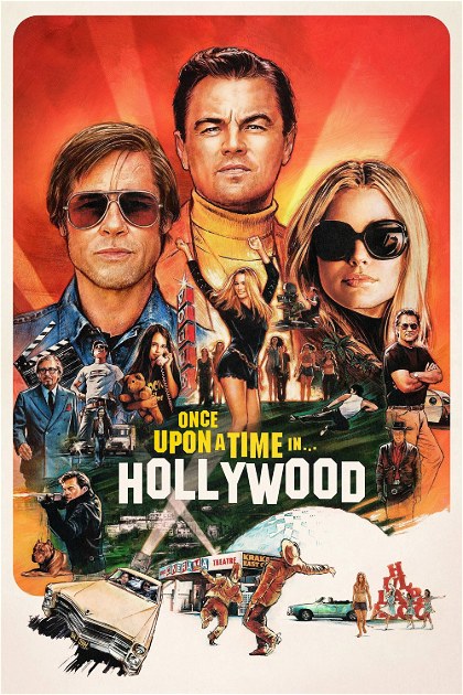 Poster for Once Upon a Time... in Hollywood