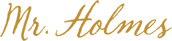 Mr. Holmes logo
