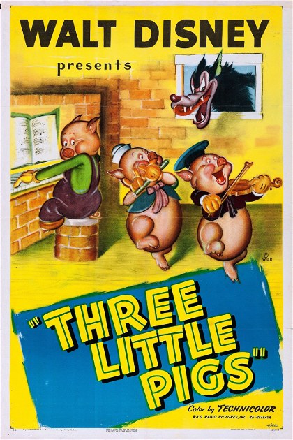 Poster for Three Little Pigs