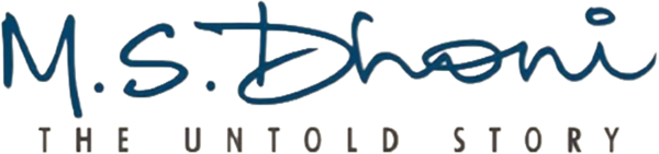 M.S. Dhoni: The Untold Story logo