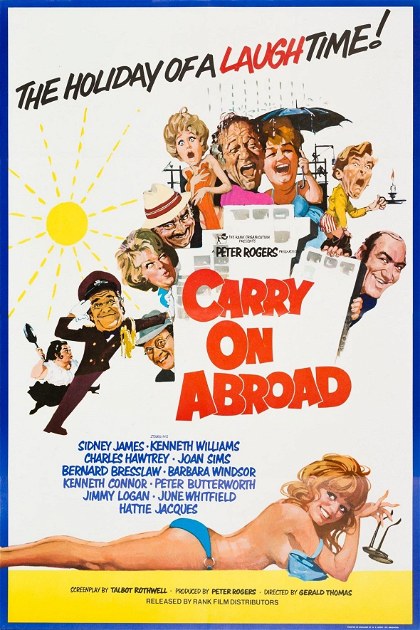 Poster for Carry On Abroad